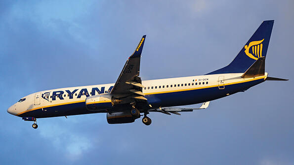 Ryanair airliner