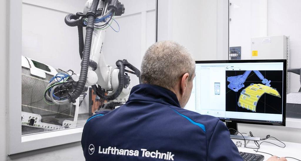 Lufthansa Technik engineer