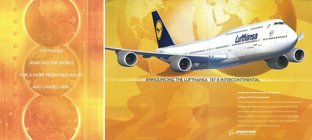 December 2006 Lufthansa advertisement in AW&amp;ST