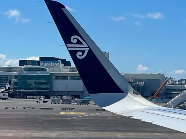 Air New Zealand 787-9 Auckland Airport