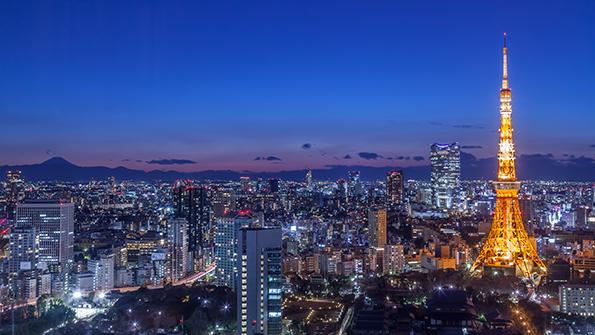 Tokyo high-rise buildings