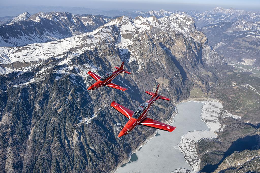 Swiss Air Force PC-21s