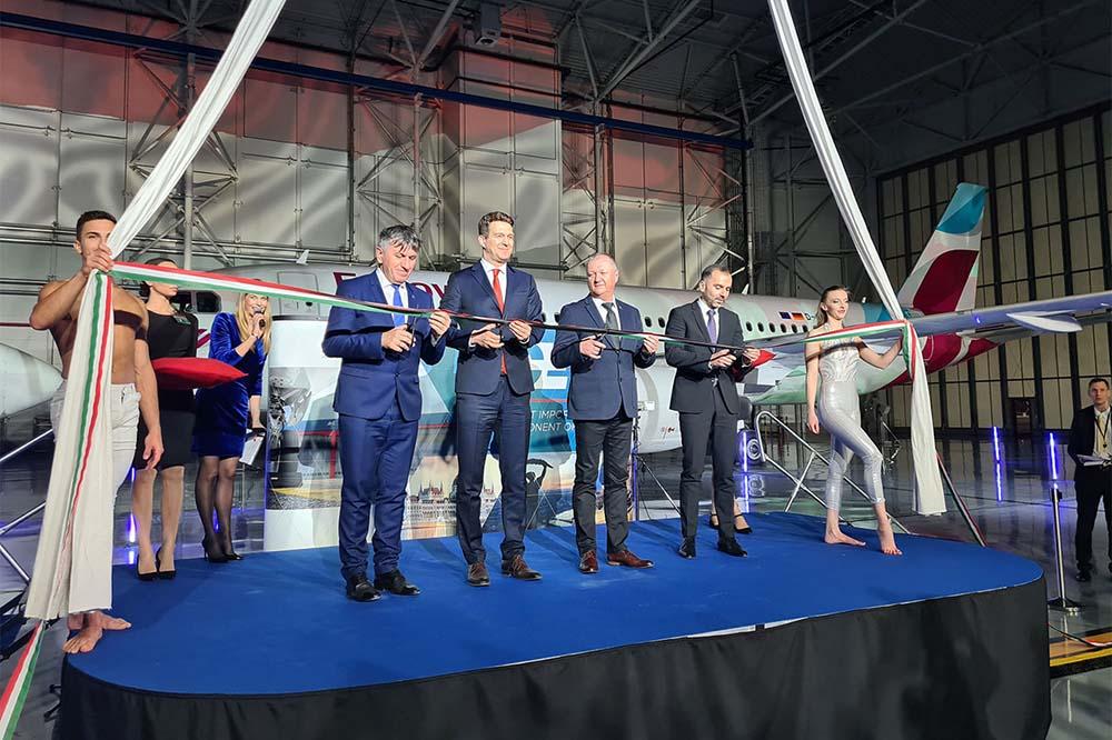 New hangar ribbon-cutting ceremony