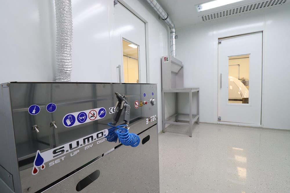 Aeroplex of Central Europe new paint shop