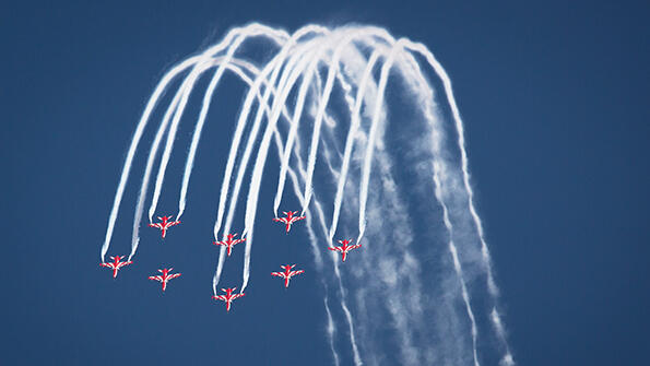 Surya Kiran aerobatic team