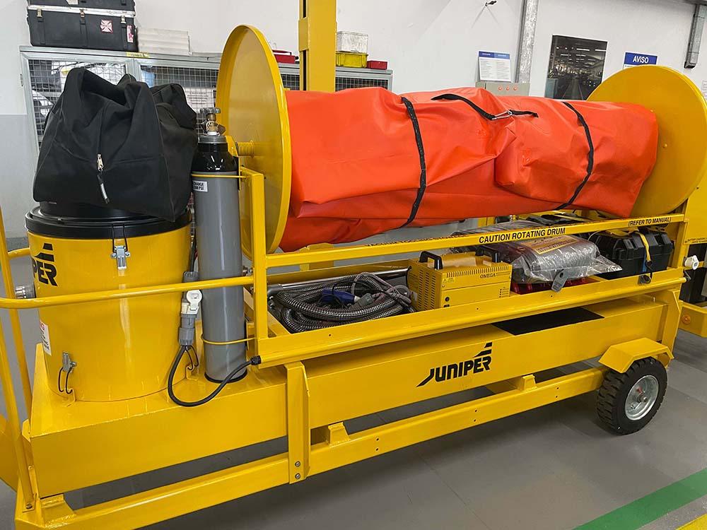 Juniper engine wash system