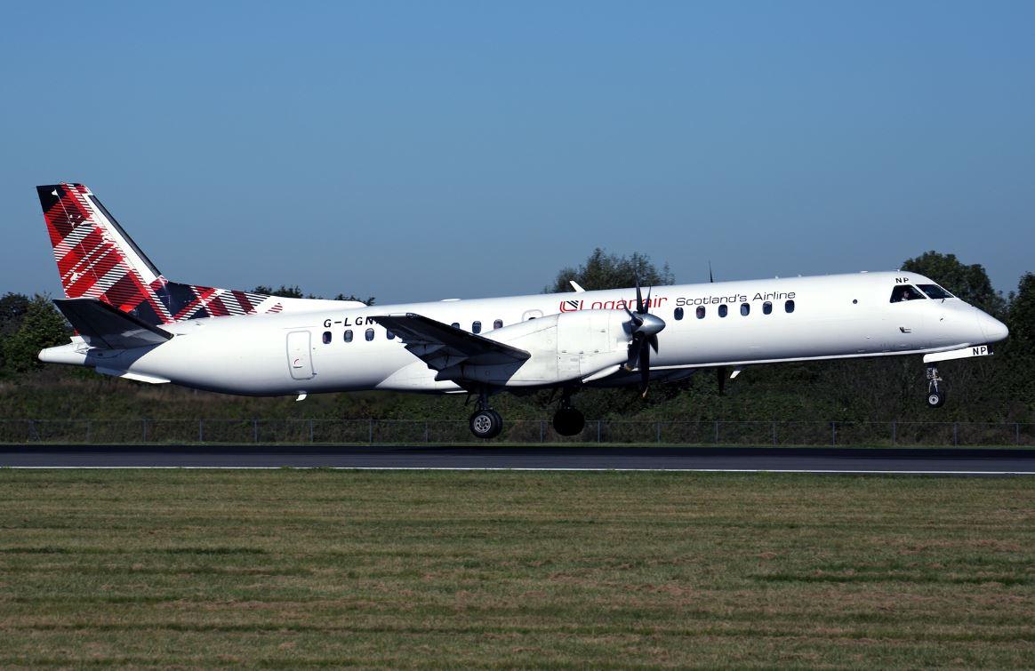 Loganair Saab 2000