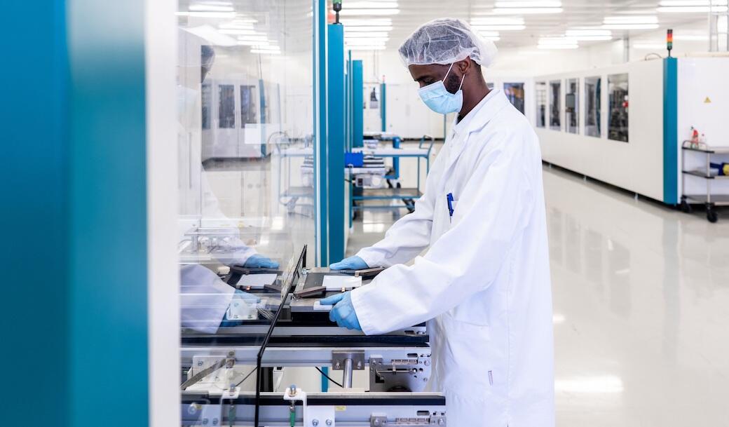 Customcells production for Lilium Jet batteries