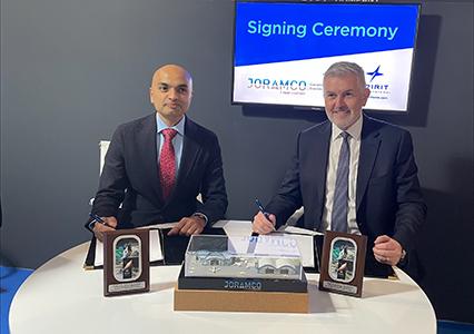 joramco Spirit signing ceremony