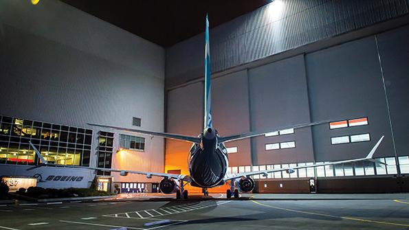 Boeing hangar