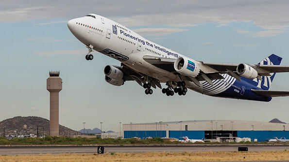 short inlet configuration engine test flight