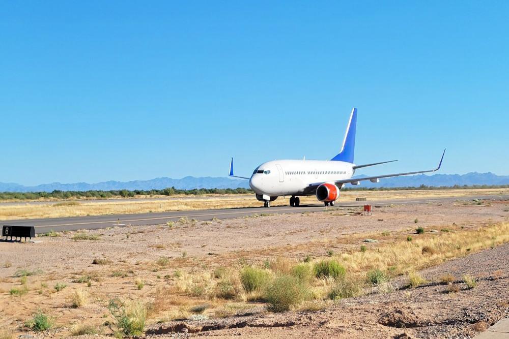 Aircraft at eCube U.S. facility
