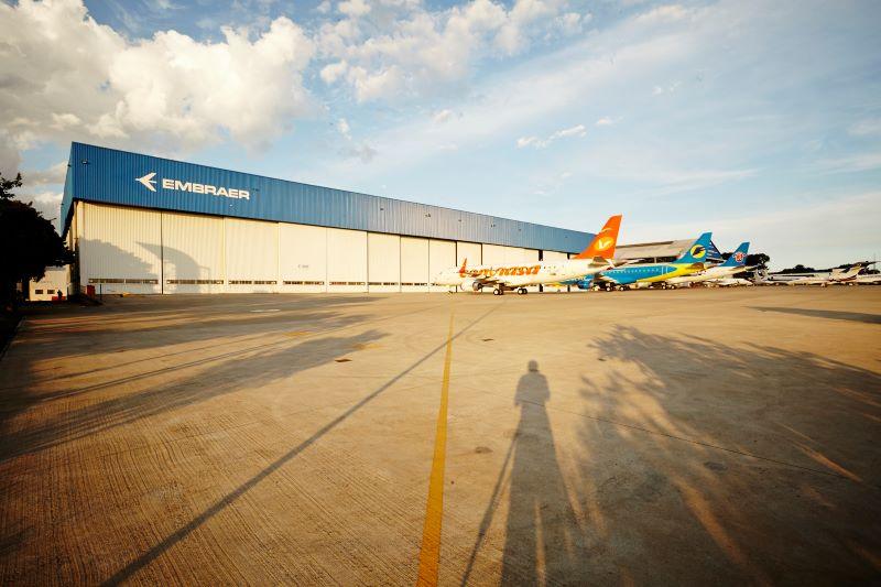 Embraer hangar