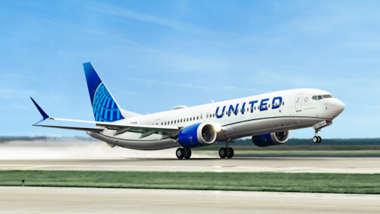 United Airlines Boeing 737 MAX