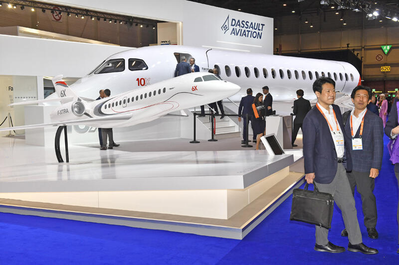 Dassault Aviation at EBACE 2023