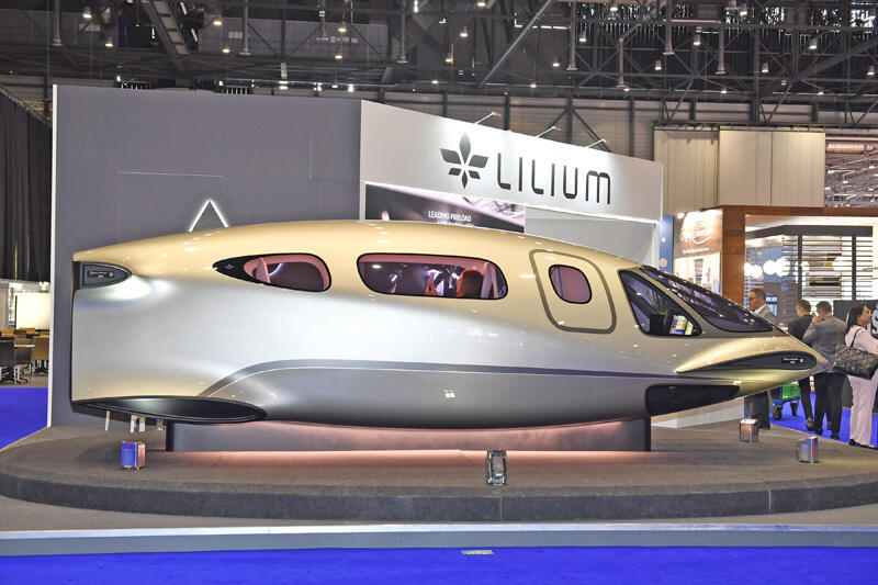 Lilium Booth at EBACE 2023