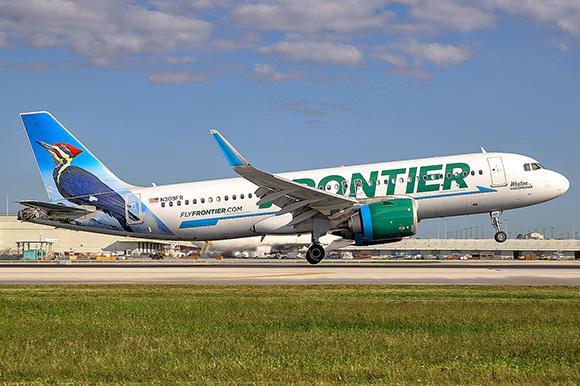 Frontier Airlines jet