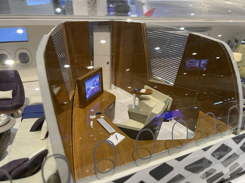 Lufthansa Technik Miniature Cabin