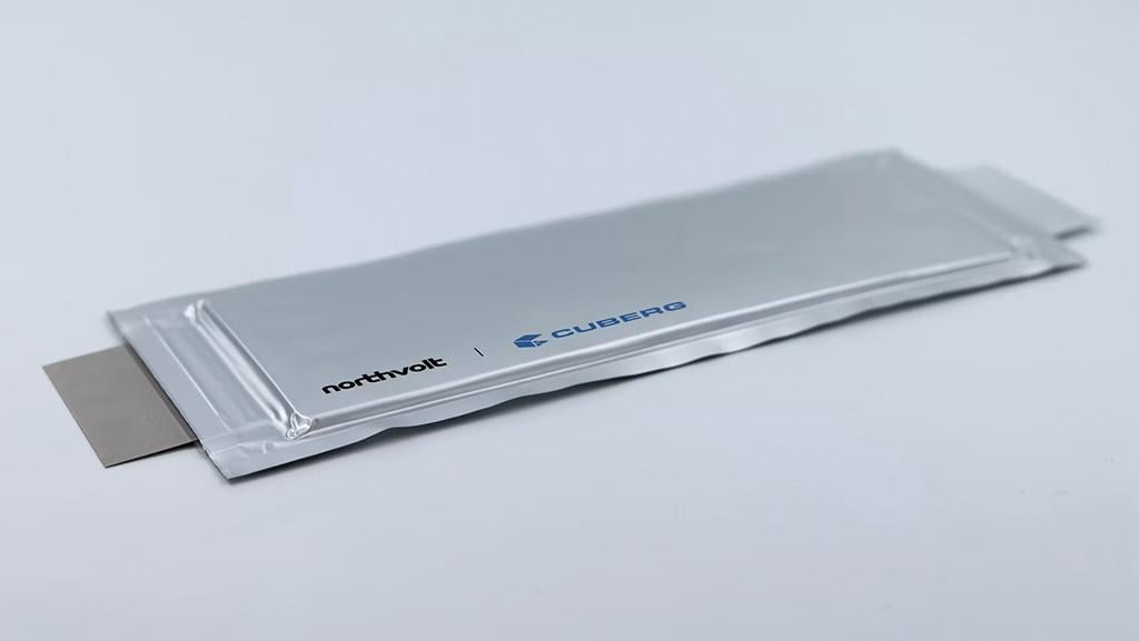 Cuberg lithium-metal pouch cells