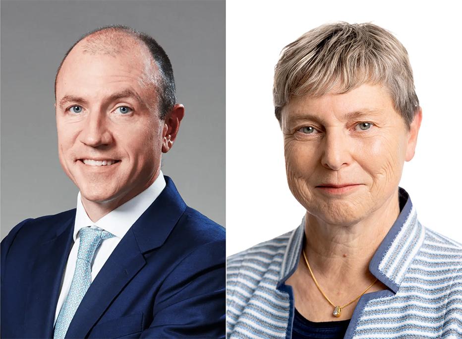 Richard Sell and Sandra Nieuwenhuijzen