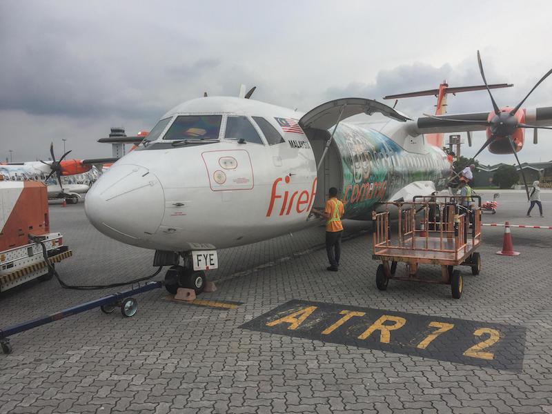 Firefly jet at Subang Airport