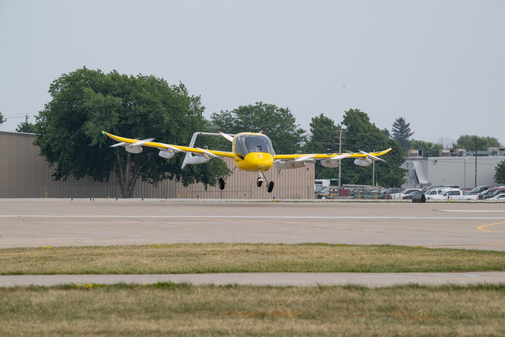 Wisk Generation 5 demonstrator at AirVenture