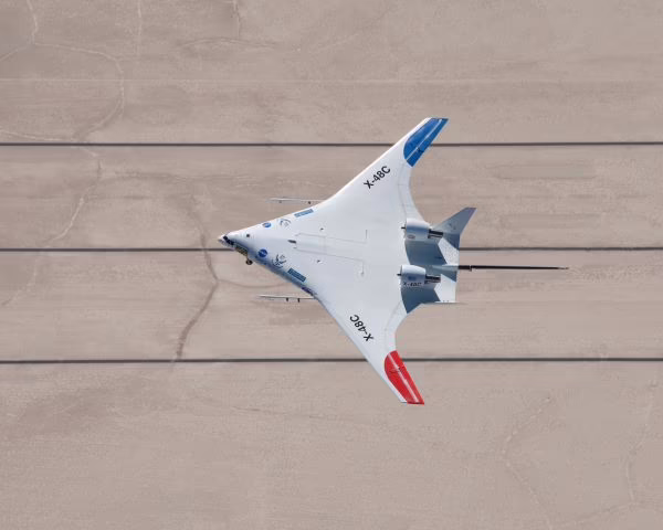 X-48C from above