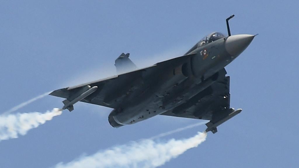 combat aircraft in flight