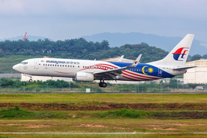 Malaysia airlines boeing 737