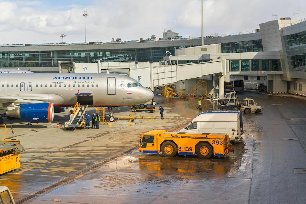 Aeroflot at Sheremetyevo Airport