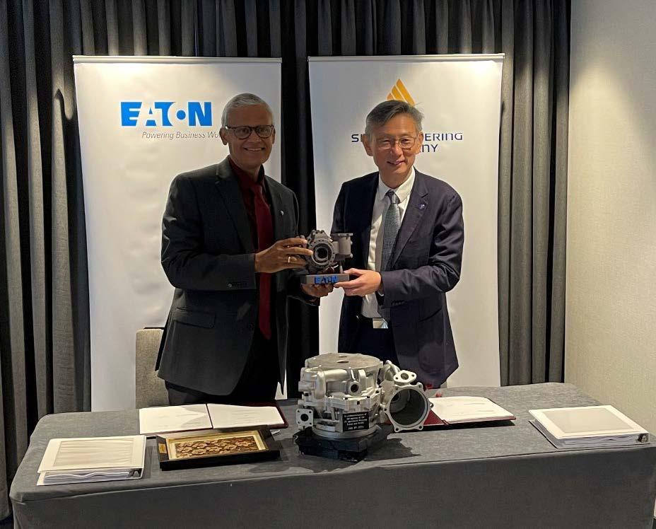 SIAEC/Eaton contract signing