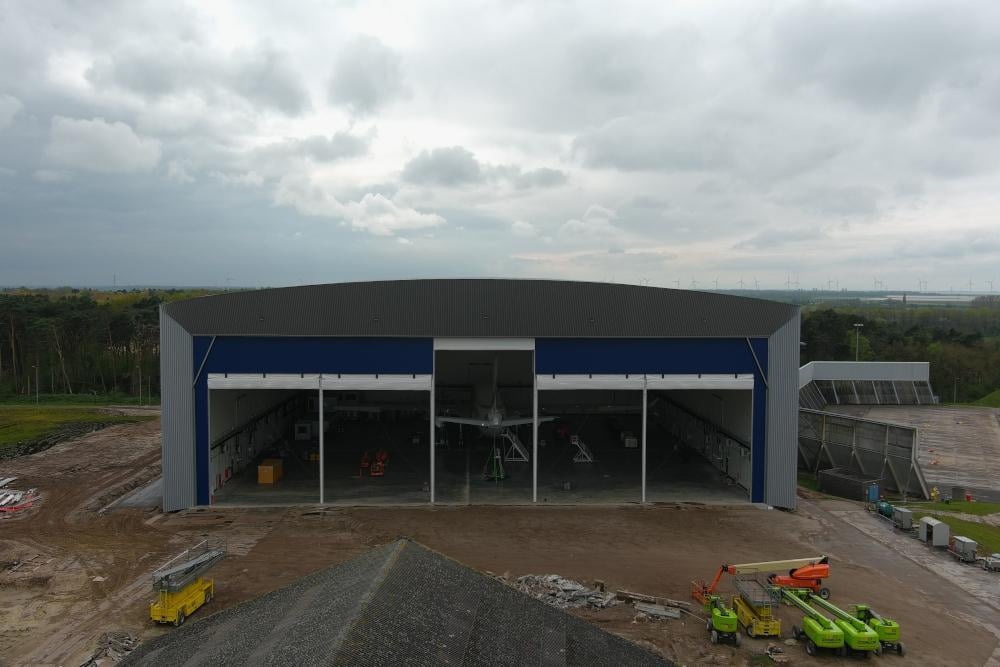Fokker Services hangar