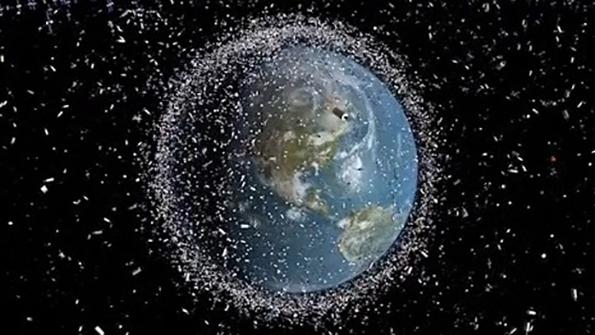 space debris around Earth
