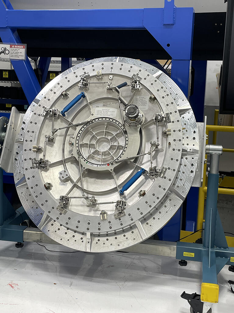 Dream Chaser full-scale hatch for astronaut training