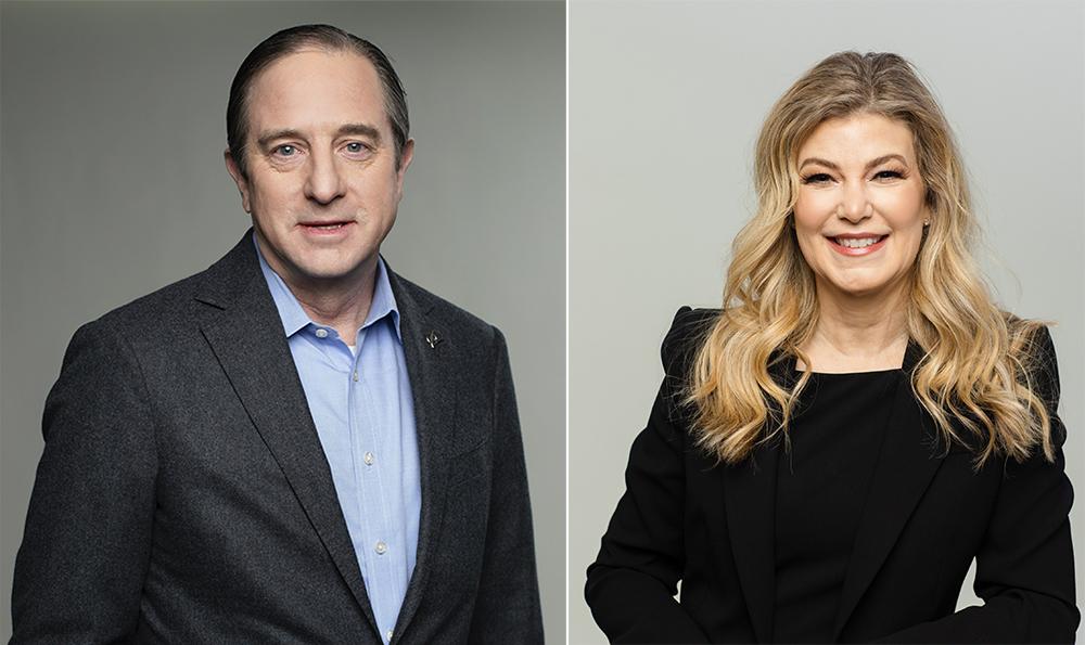 Chris Raymond (left) and Stephanie Pope (right)