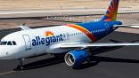 Allegiant airplane