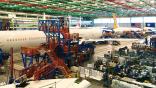 Boeing 787 assembly line