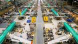Boeing U.S. production line