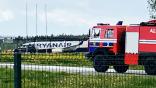 Ryanair airplane at Minsk