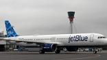 JetBlue LHR arrival tower