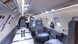 Lear 45 medical interior photo