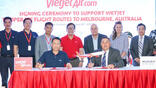 VietJet Melbourne signing ceremony