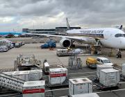 Singapore Airlines aircraft at airport