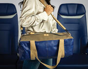 Bag made from cabin materials