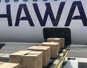 loading cargo into aircraft